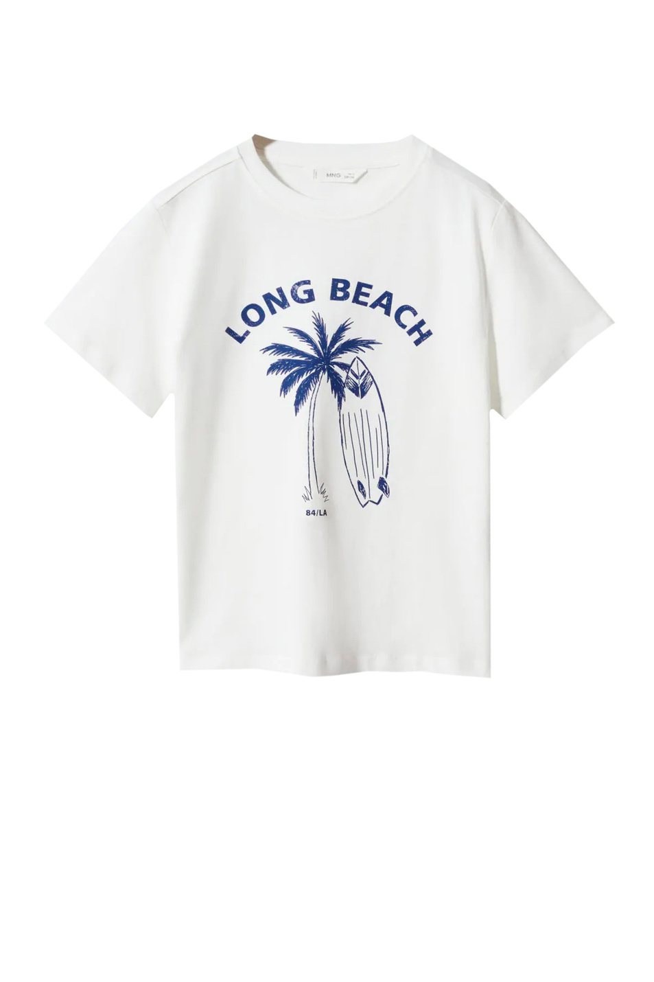 Мальчикам Mango Kids Футболка CHILL из натурального хлопка с принтом (цвет ), артикул 47015945 | Фото 1