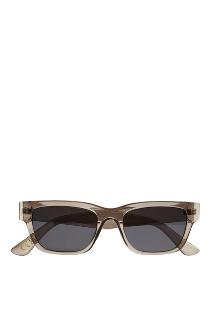 Солнцезащитные очки в квадратной оправе|Основной цвет:Серый|Артикул:17000180 | Фото 2