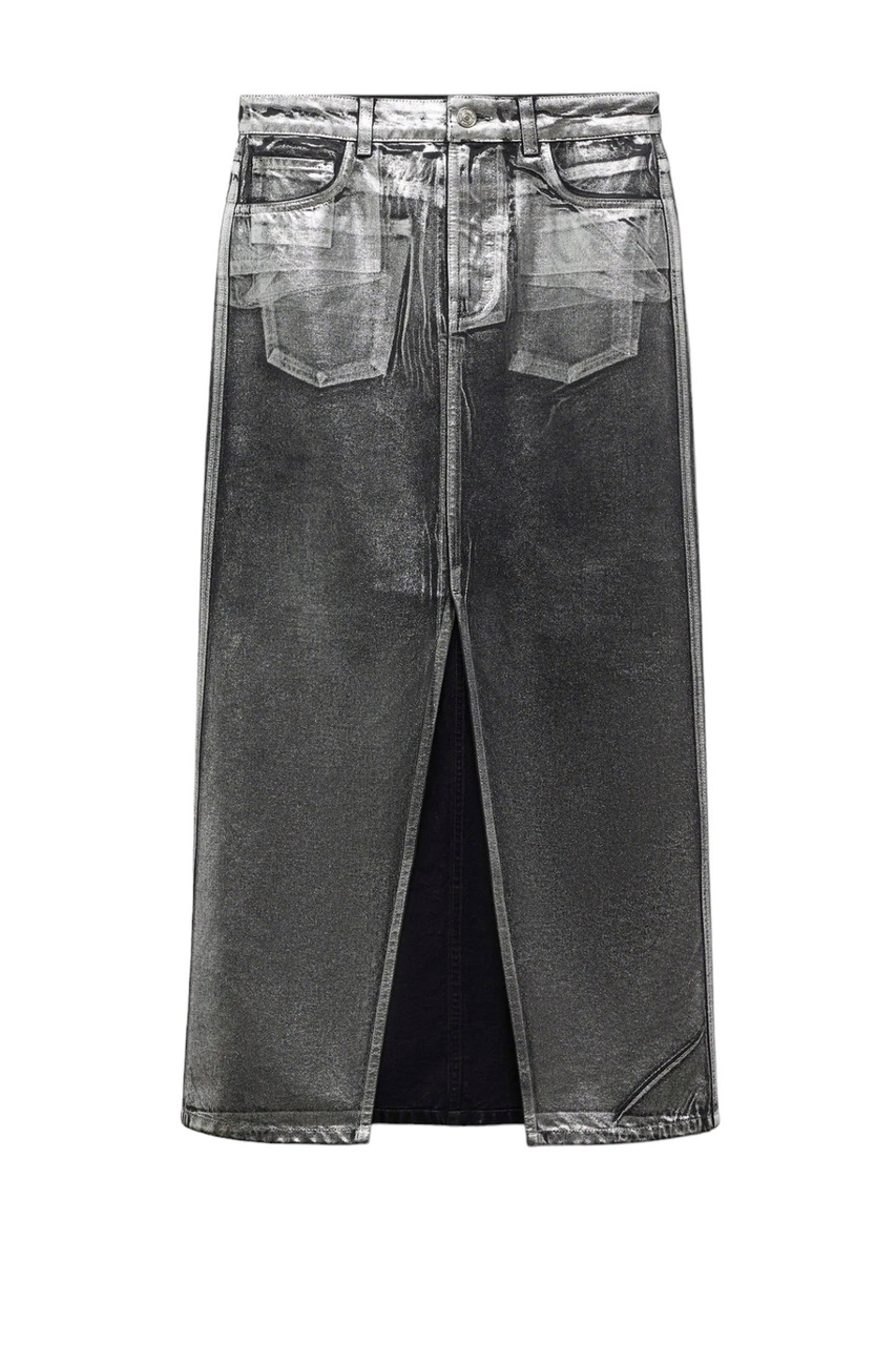 Юбка джинсовая SHIMMER|Основной цвет:Черный|Артикул:57049104 | Фото 1