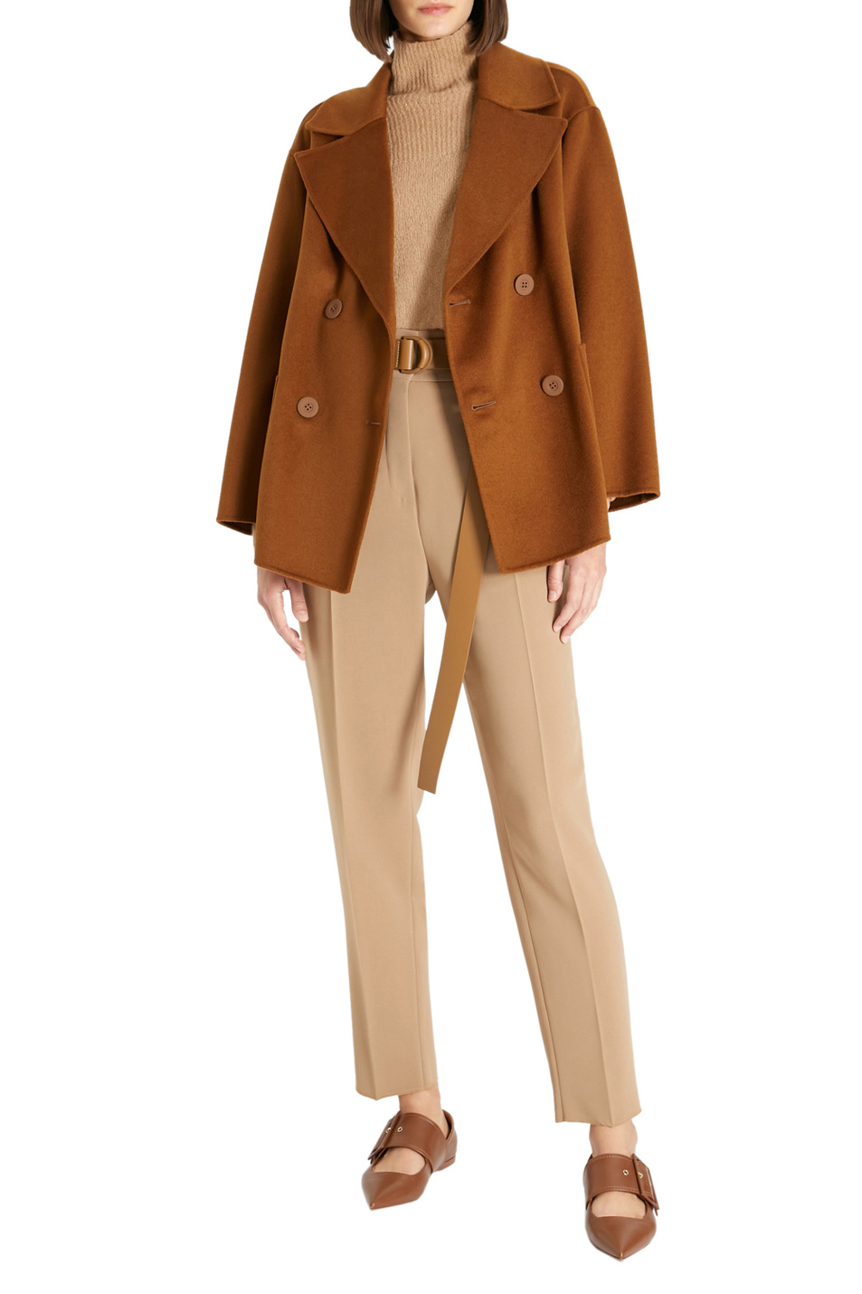 Женский Max Mara Брюки ARIEL с ремнем (цвет ), артикул 61360419 | Фото 2