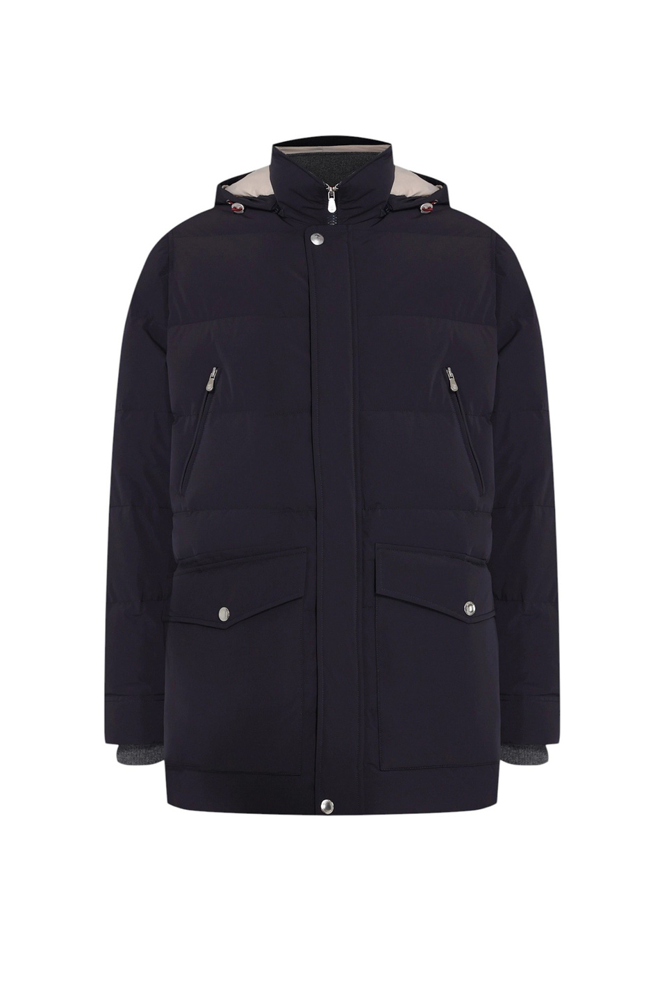 Куртка стеганая|Основной цвет:Синий Мужской Brunello Cucinelli Куртка стеганая (цвет ), артикул MM4911823 | Фото 1