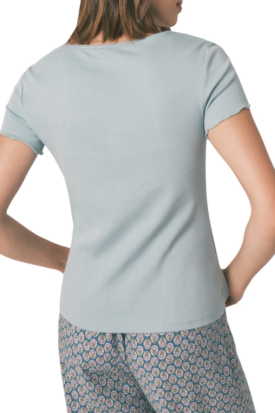 Женский Women'secret Футболка из эластичного хлопка (цвет ), артикул 3272277 | Фото 4