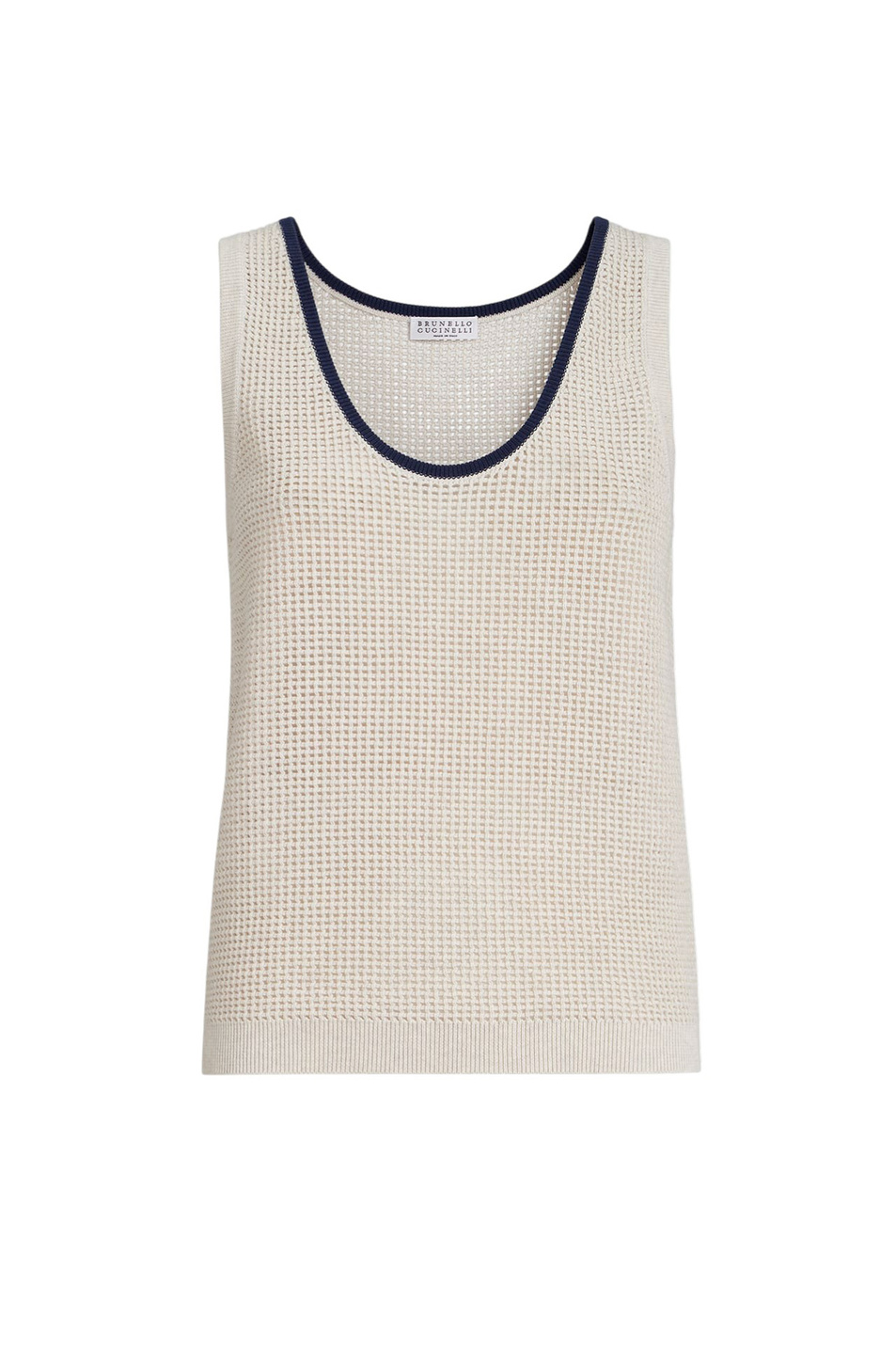 Женский Brunello Cucinelli Топ из хлопка (цвет ), артикул M19225720 | Фото 1