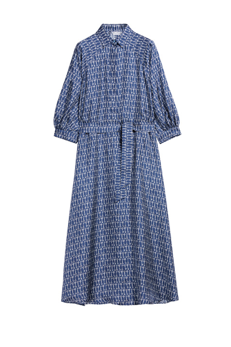 Max Mara Платье-рубашка TIMOTEO из чистого шелкового твила ( цвет), артикул 12262229 | Фото 1
