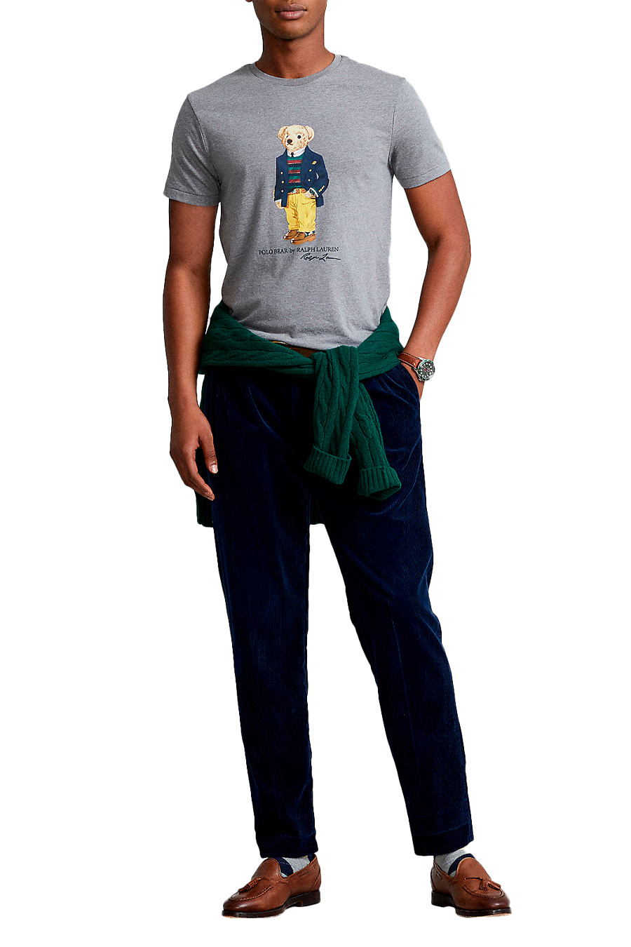 Polo Ralph Lauren Футболка Custom Slim Fit Polo Bear (цвет ), артикул 710853310004 | Фото 2