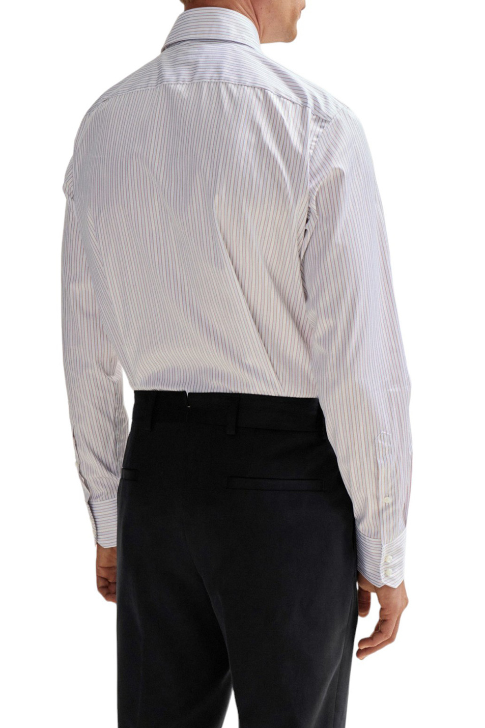 Мужской BOSS Рубашка из натурального хлопка в полоску (цвет ), артикул 50508434 | Фото 4