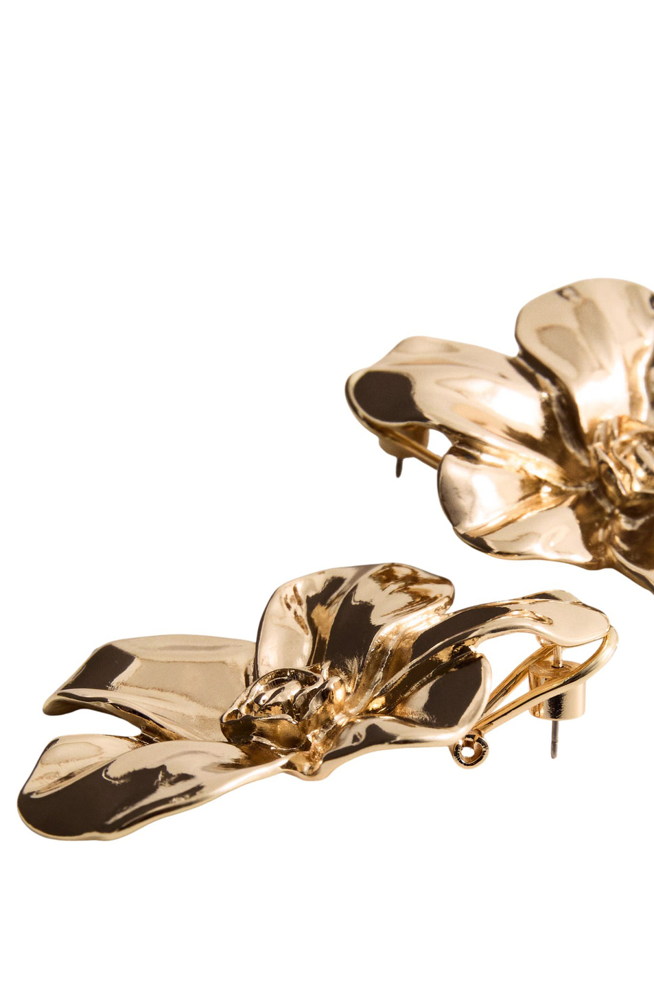 Женский Mango Серьги FLOR в виде цветка (цвет ), артикул 27004442 | Фото 2