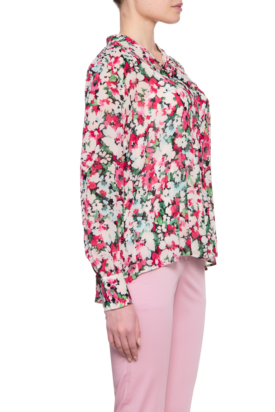 Женский HUGO Блузка с цветочным принтом (цвет ), артикул 50468668 | Фото 5