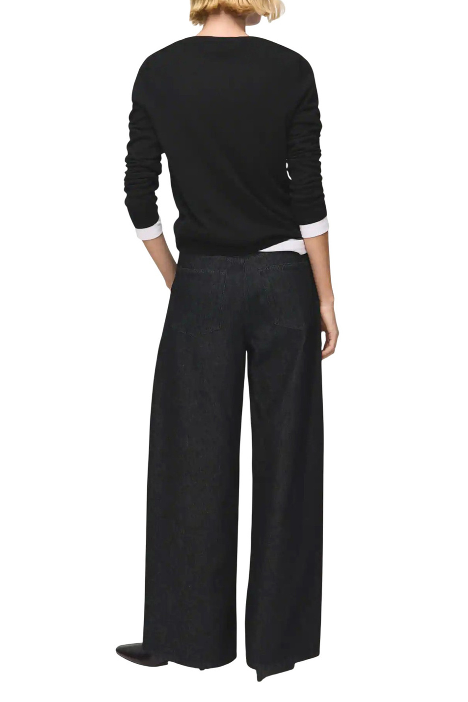 Женский Mango Джемпер LUCCA с круглым вырезом (цвет ), артикул 27031275 | Фото 4