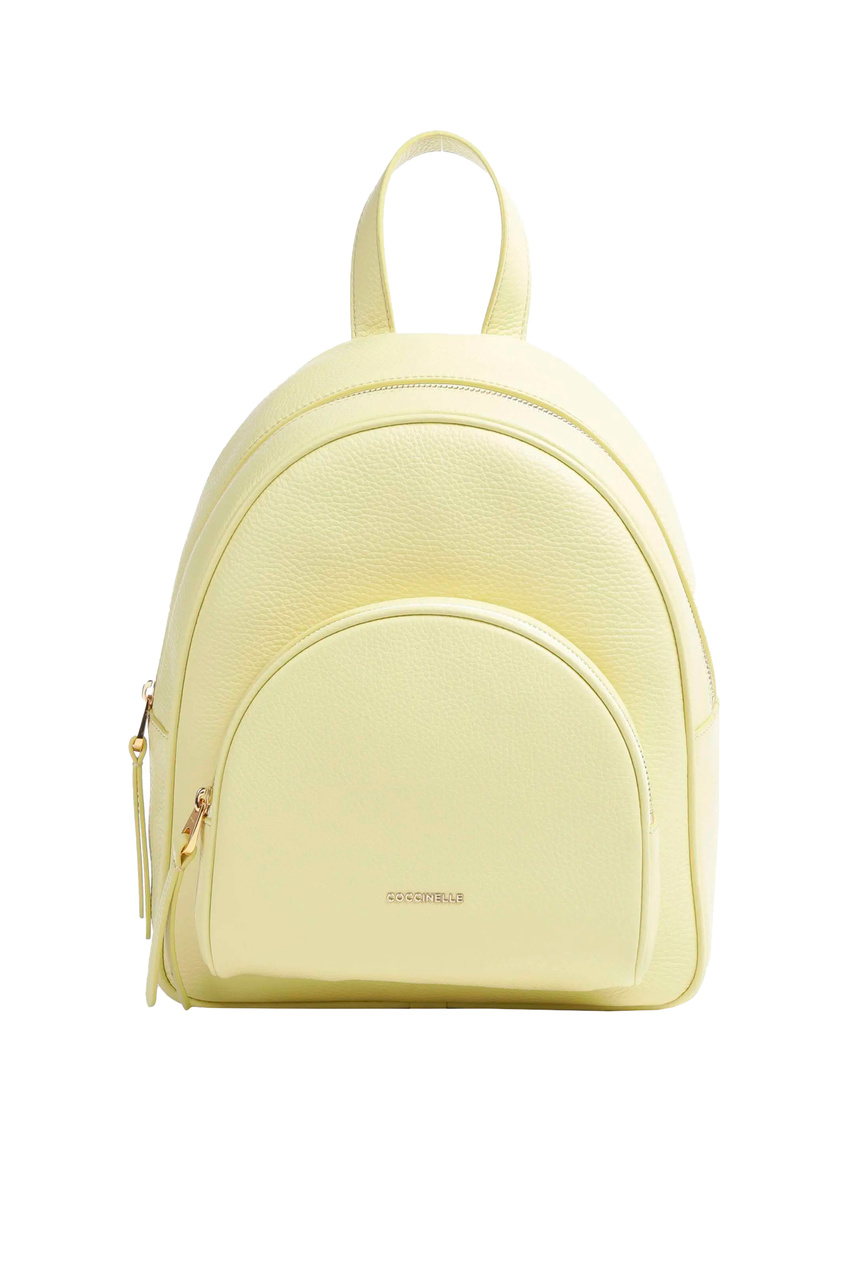 Рюкзак GLEEN из натуральной кожи|Основной цвет:Желтый|Артикул:E1N15140201 | Фото 1