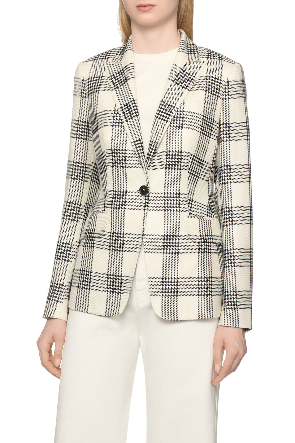 Женский Kiton Пиджак из смесовой шерсти (цвет ), артикул D15510K0948G04003 | Фото 4