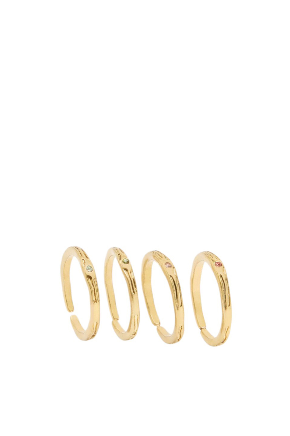 Женский Parfois Кольцо в комплекте из 4 шт (цвет ), артикул 223118 | Фото 2