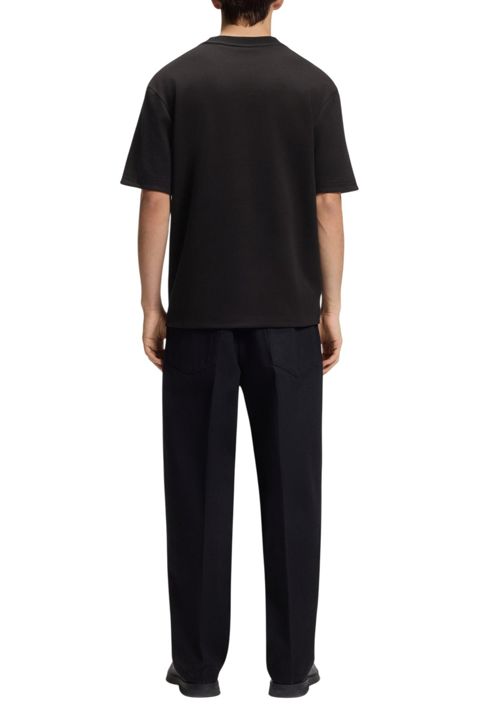 Мужской HUGO Футболка Daneon с логотипом (цвет ), артикул 50554468 | Фото 4