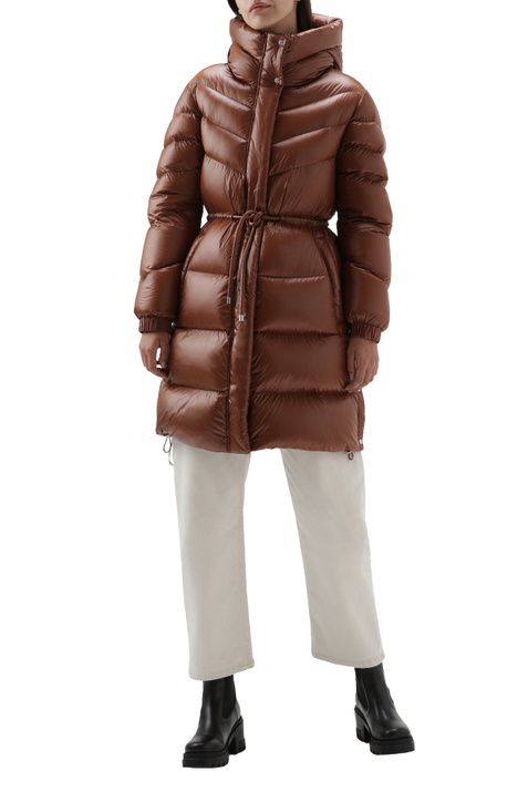 Woolrich Стеганое пальто ALIQUIPPA с кулиской на поясе ( цвет), артикул CFWWOU0719FRUT3085 | Фото 2