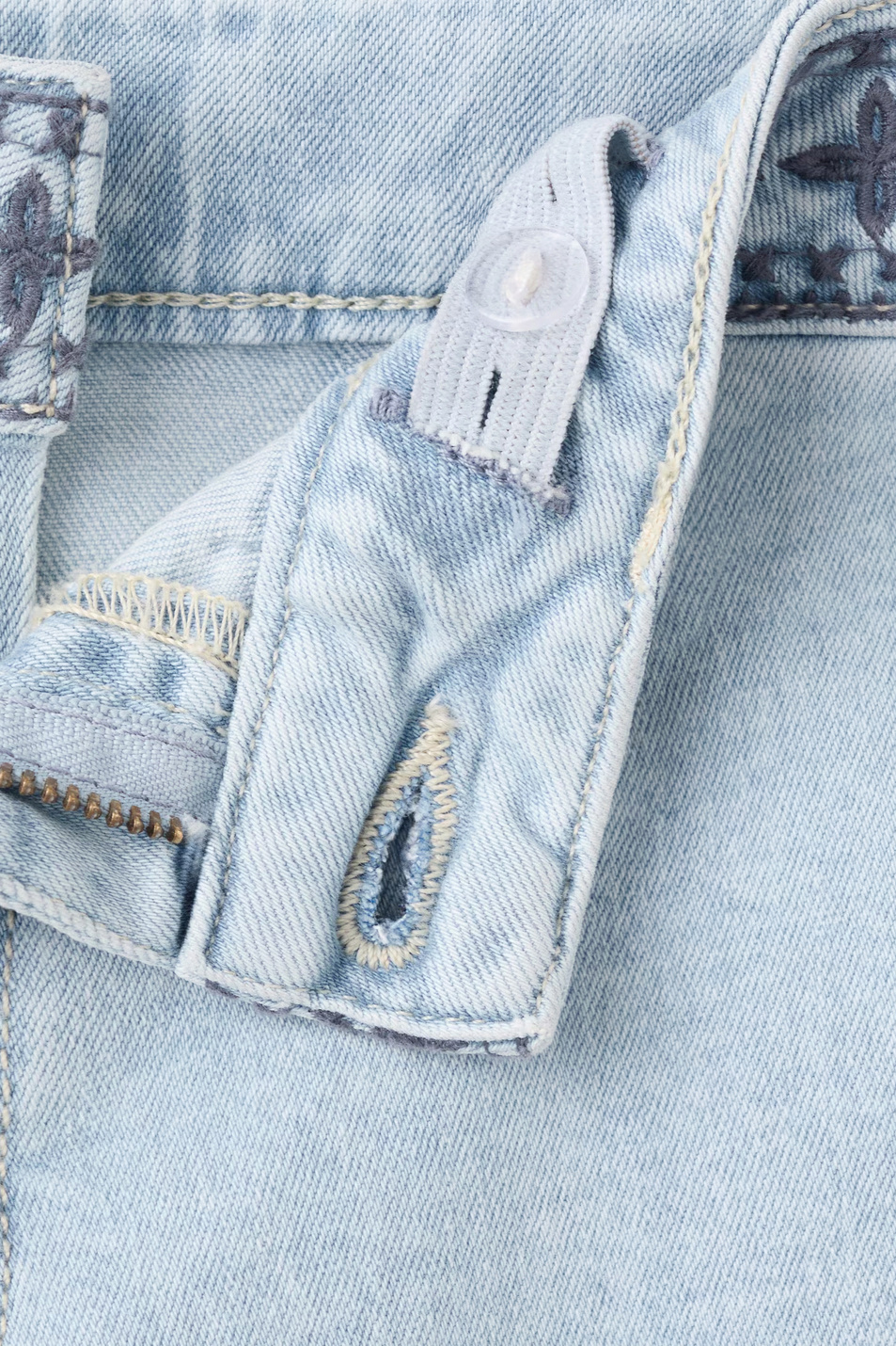 Девочкам Mango Kids Джинсы SEAMLESB их эластичного хлопка (цвет ), артикул 27012891 | Фото 3