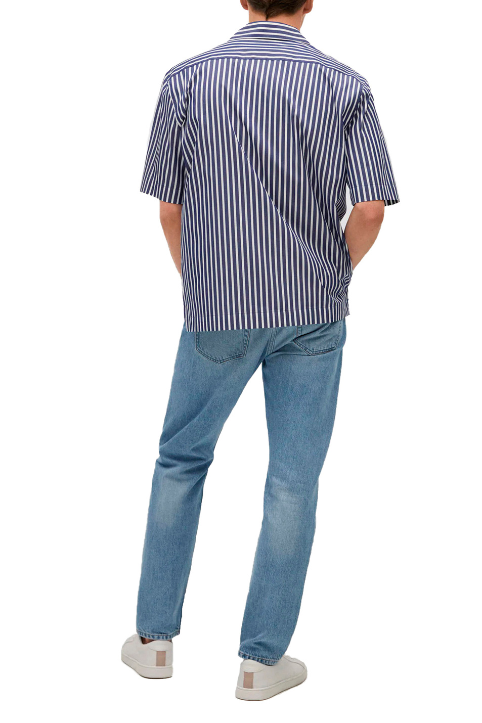 Mango Man Рубашка с принтом в полоску (цвет ), артикул 87095659 | Фото 4