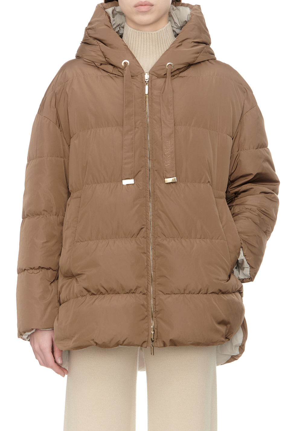 Женский Max Mara Куртка двусторонняя TAFFY (цвет ), артикул 2394860136 | Фото 4