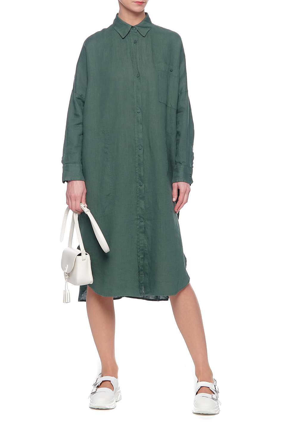 Max Mara Платье-рубашка PROCIDA из чистого льна (цвет ), артикул 32210316 | Фото 1