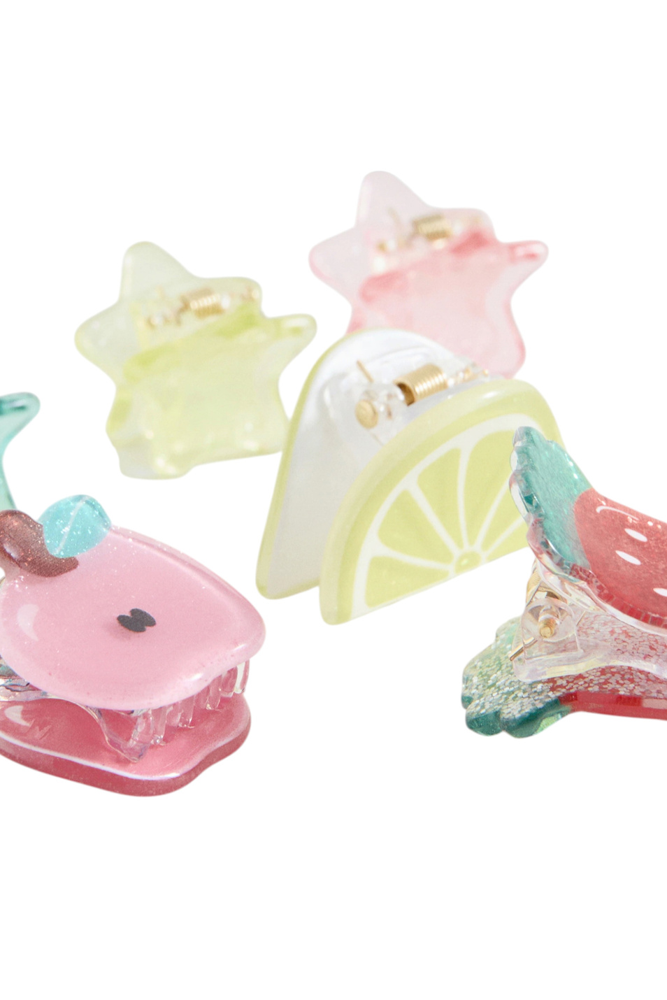 Девочкам Mango Kids Заколка для волос FRUITS в комплекте из 6 шт (цвет ), артикул 27064782 | Фото 2