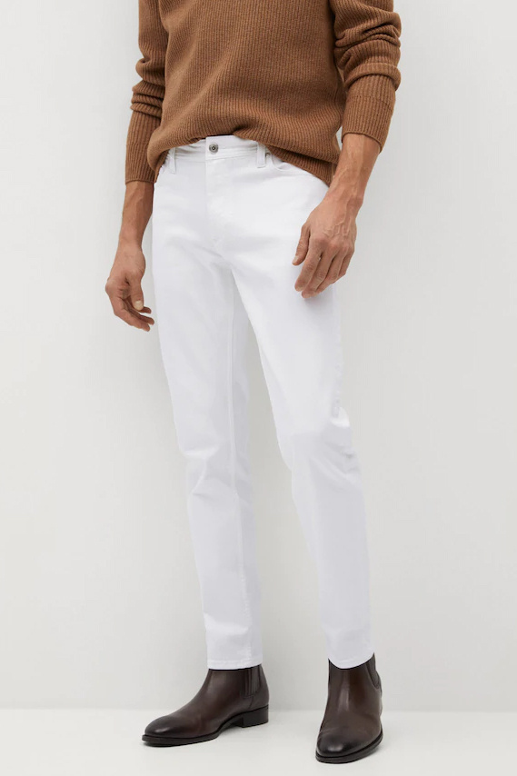 Мужской Mango Man Джинсы Jan slim fit (цвет ), артикул 87000526 | Фото 1