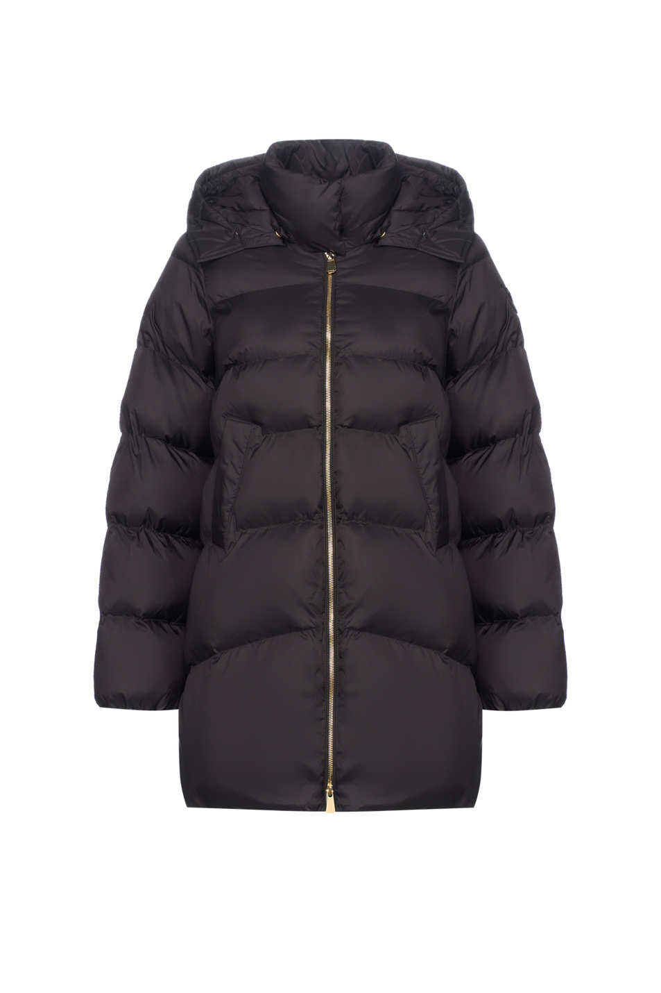 Куртка CALZONE с капюшоном|Основной цвет:Черный Женский Pinko Куртка CALZONE с капюшоном (цвет ), артикул 105720A2TF | Фото 1