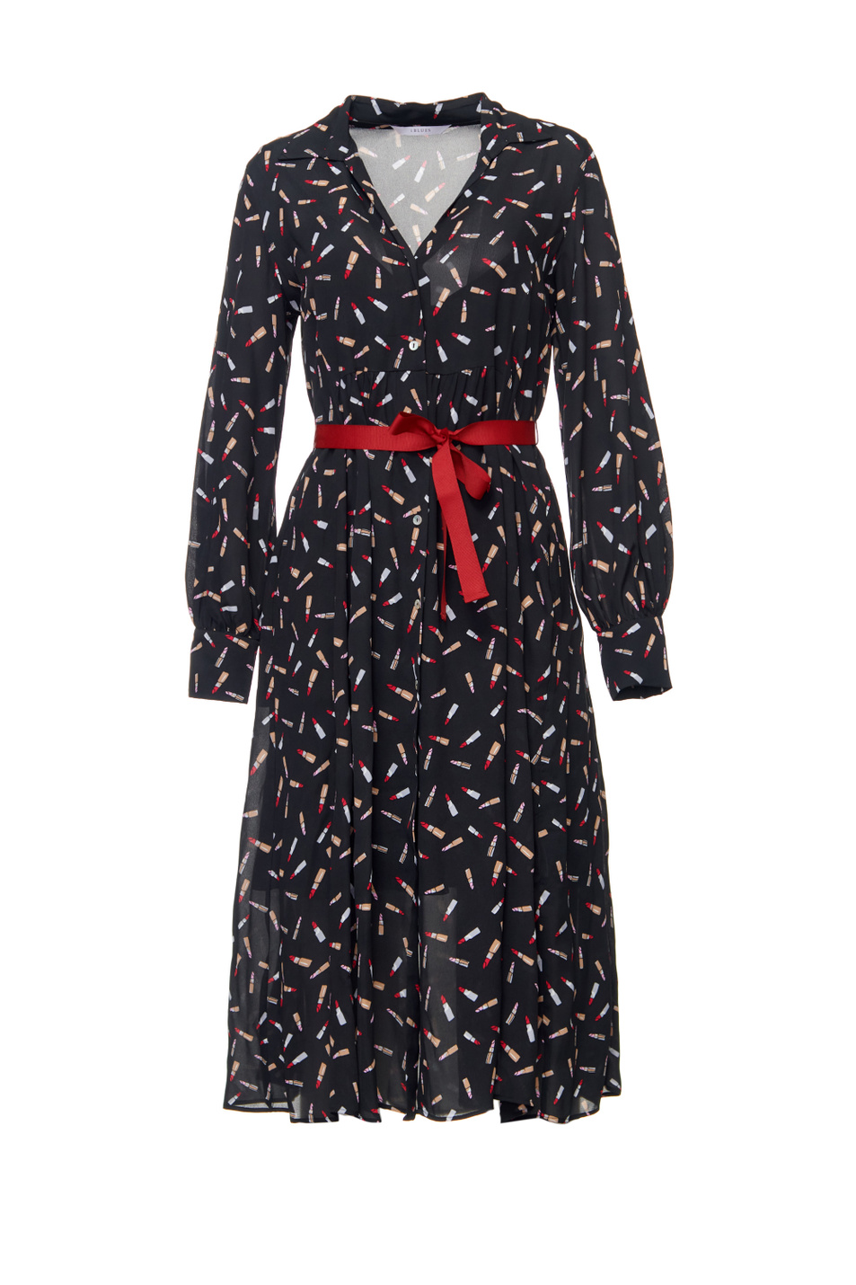 Женский iBLUES Платье ALANO с контрастным поясом (цвет ), артикул 72261716 | Фото 1