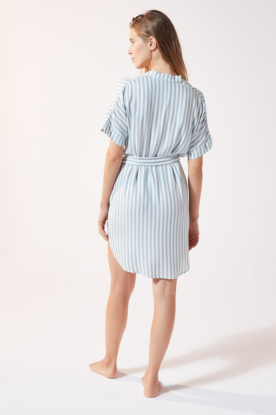Etam Платье-рубашка JUDY с принтом в полоску (цвет ), артикул 6524731 | Фото 3