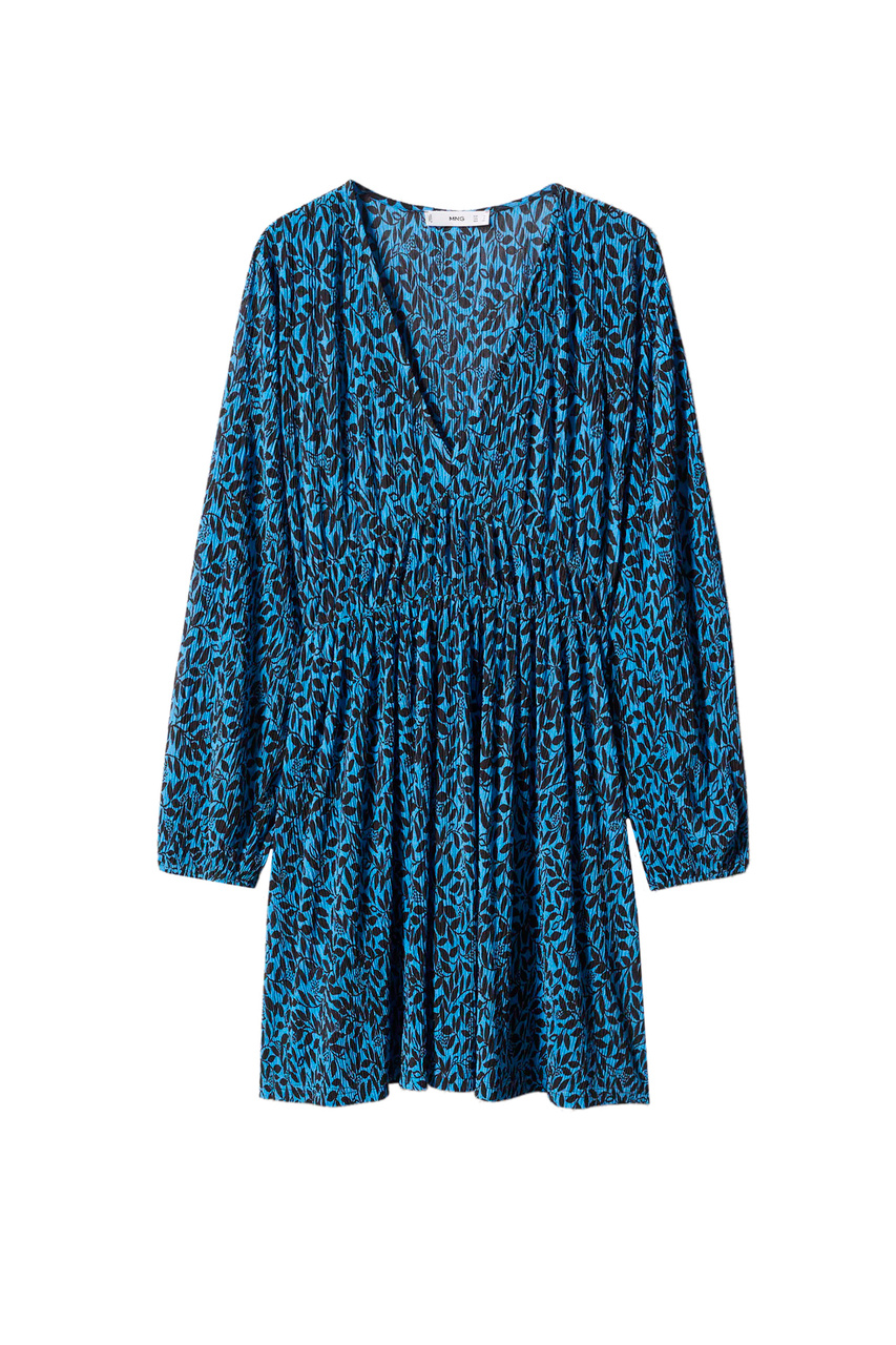 Платье LACASA2 с цветочным принтом|Основной цвет:Синий|Артикул:47005749 | Фото 1