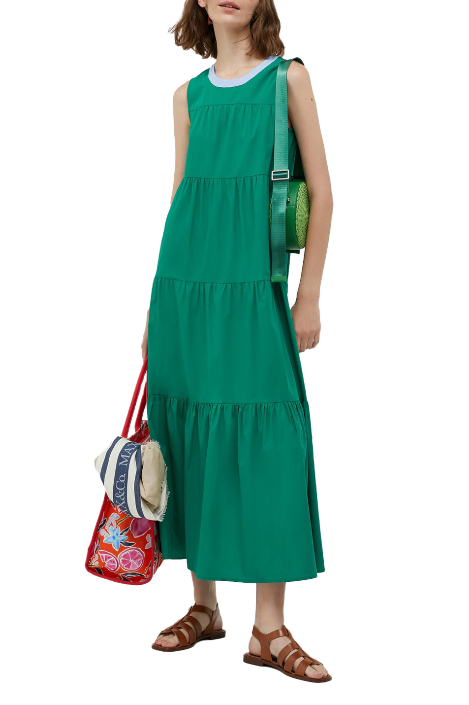 Женский Max&Co Платье SALITA из натурального хлопка (цвет ), артикул 72211222 | Фото 2