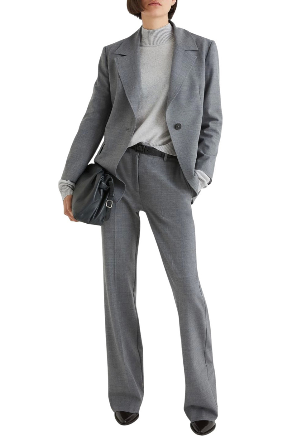 Свитер FEBO из кашемира|Основной цвет:Серый Женский MARELLA Свитер FEBO из кашемира (цвет ), артикул 2523366112 | Фото 2