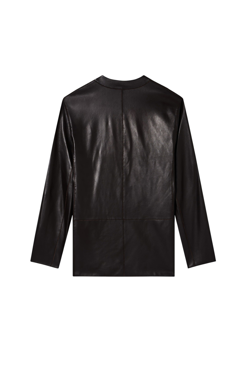 Женский Emporio Armani Жакет из натуральной кожи (цвет ), артикул EW004096-AF23957 | Фото 2