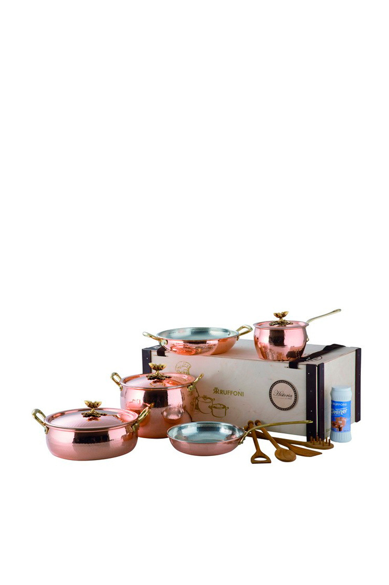 Набор из 8 предметов c деревянными приборами и чистящим средством|Основной цвет:Розовый|Артикул:3306B | Фото 1