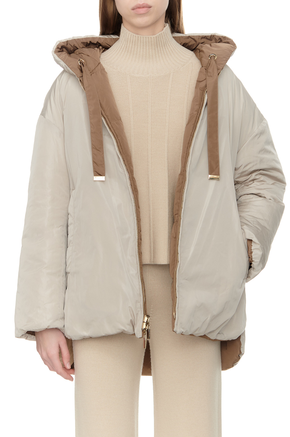 Женский Max Mara Куртка двусторонняя TAFFY (цвет ), артикул 2394860136 | Фото 11
