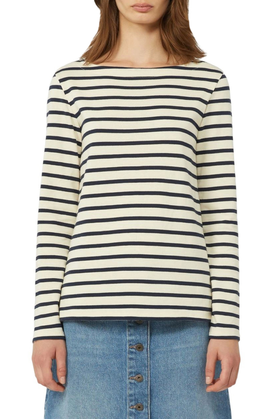 Женский Weekend Max Mara Лонгслив ERASMO из хлопка (цвет ), артикул 2615941021 | Фото 3