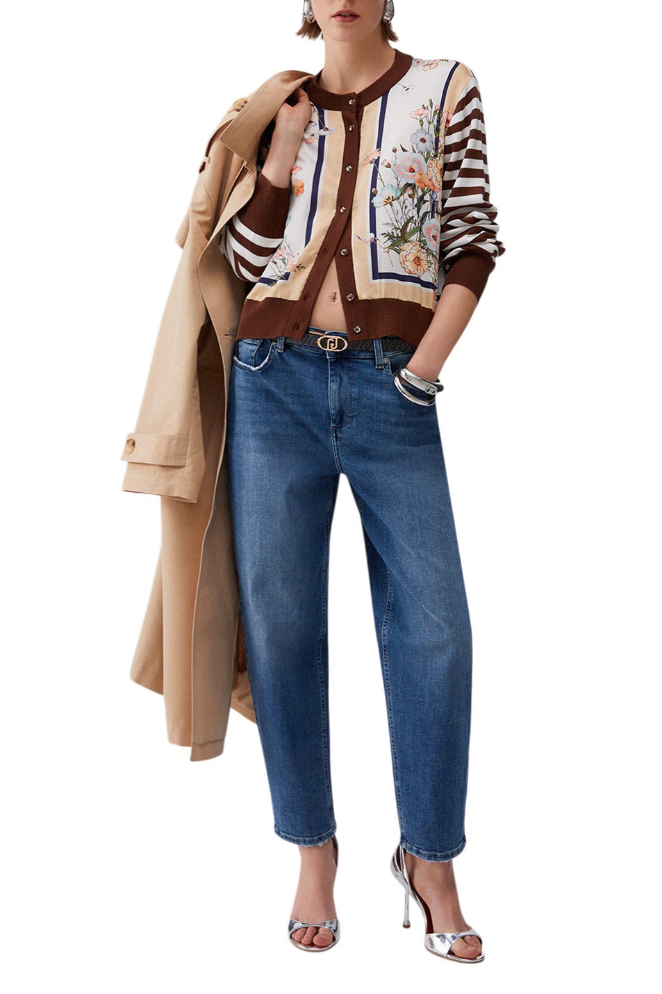 Женский Liu Jo Джинсы из хлопка (цвет ), артикул UA6200DS057 | Фото 2