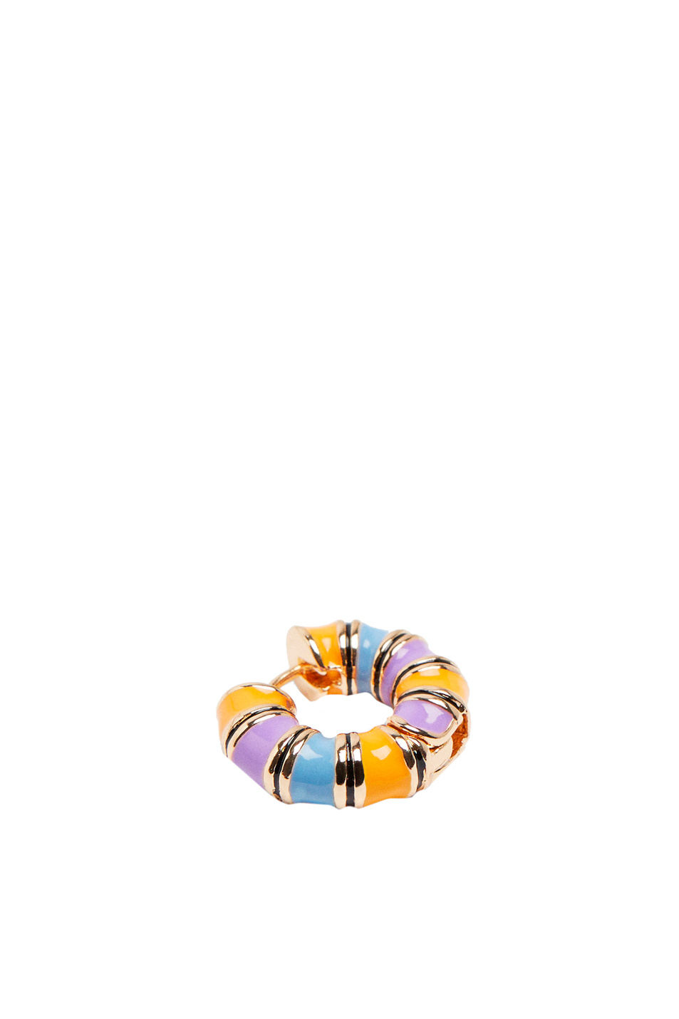 Женский Parfois Серьги-кольца с эмалью (цвет ), артикул 208293 | Фото 2
