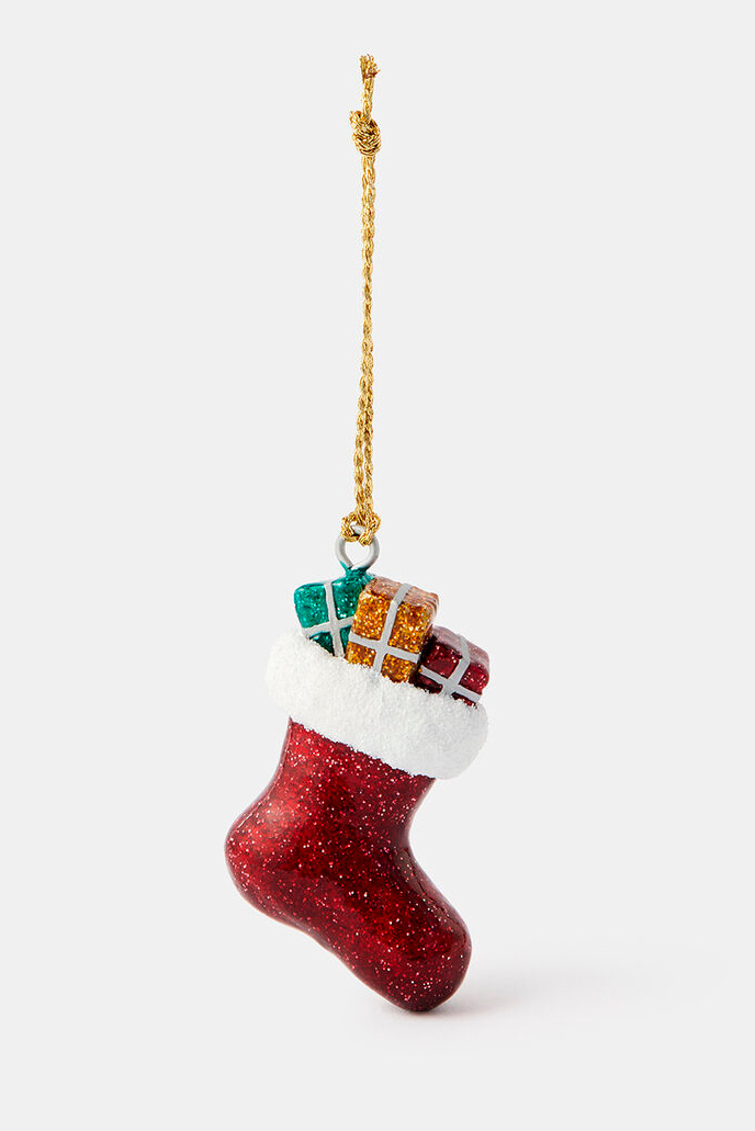 Accessorize Украшение для ёлки «Рождественский чулок» (цвет ), артикул 999294 | Фото 1
