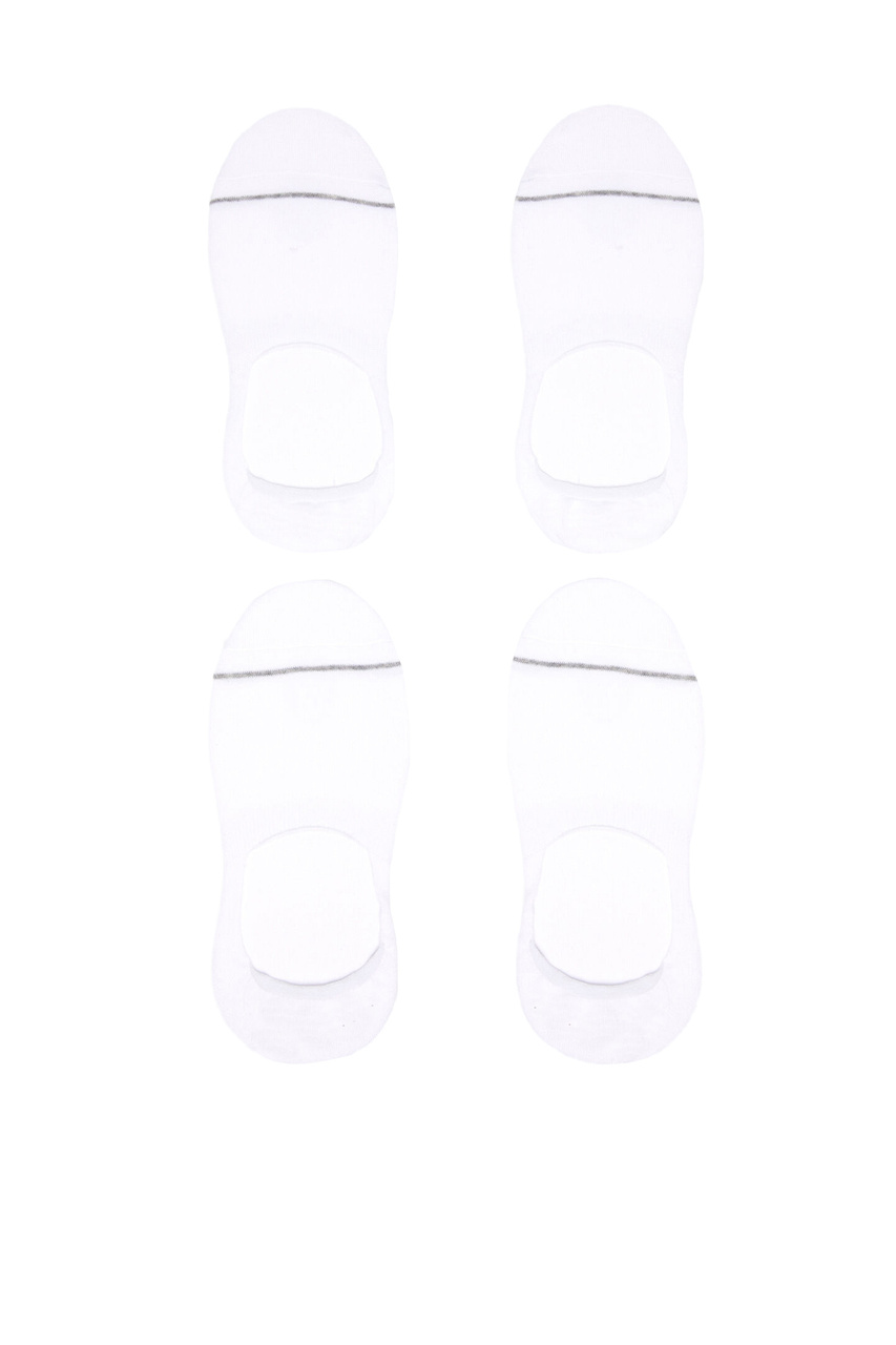 Набор носков-следков|Основной цвет:Белый|Артикул:0655919 | Фото 1