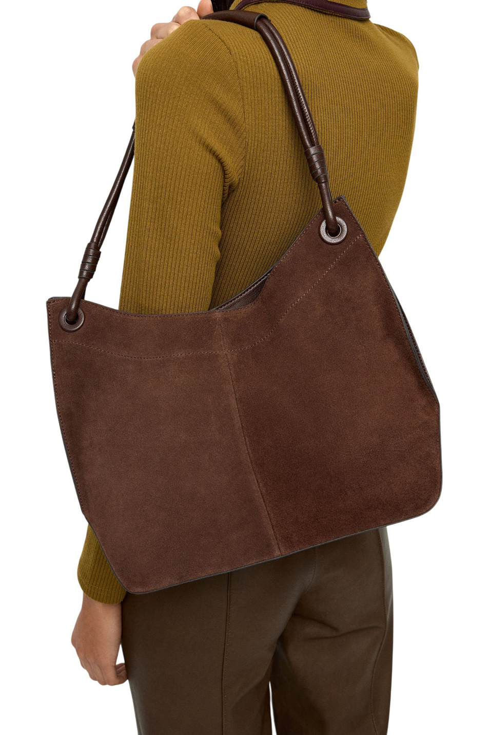 Женский Parfois Сумка с кожаными деталями (цвет ), артикул 241604 | Фото 5