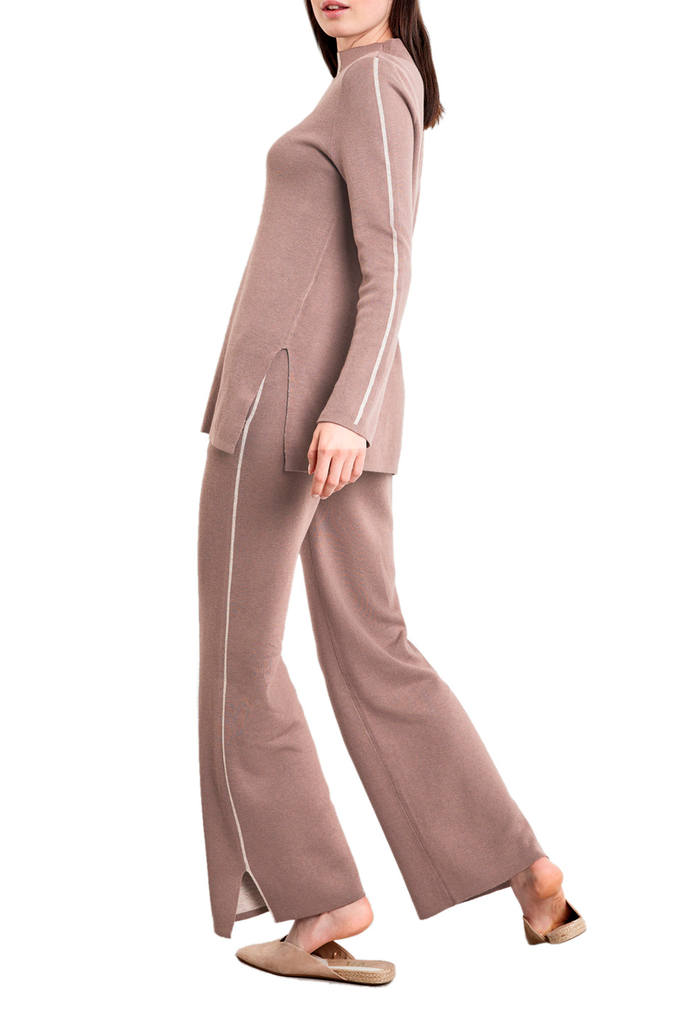 Женский Taifun Трикотажные брюки с разрезами (цвет ), артикул 922900-19540 | Фото 5