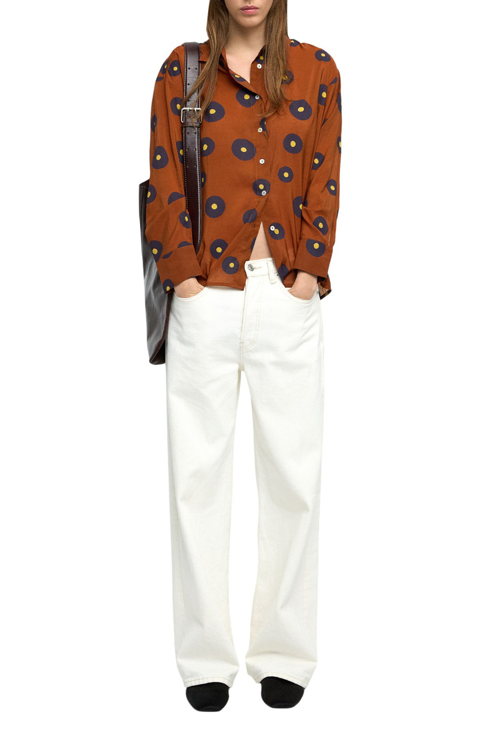 Женский Parfois Рубашка с принтом (цвет ), артикул 241127 | Фото 2