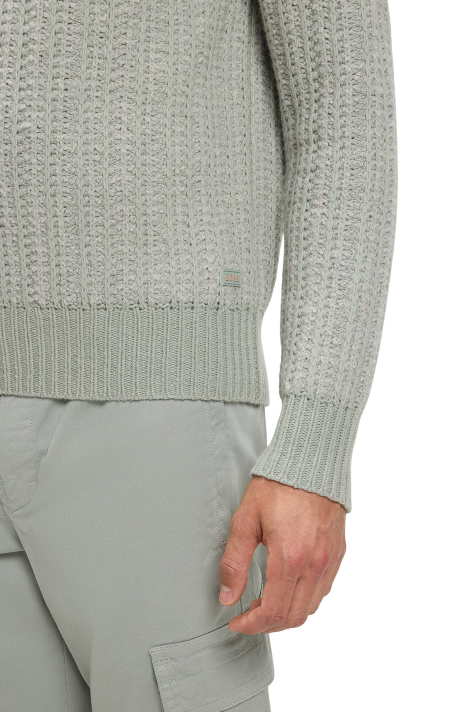 Мужской BOSS Свитер Korth из смесовой шерсти (цвет ), артикул 50548687 | Фото 5