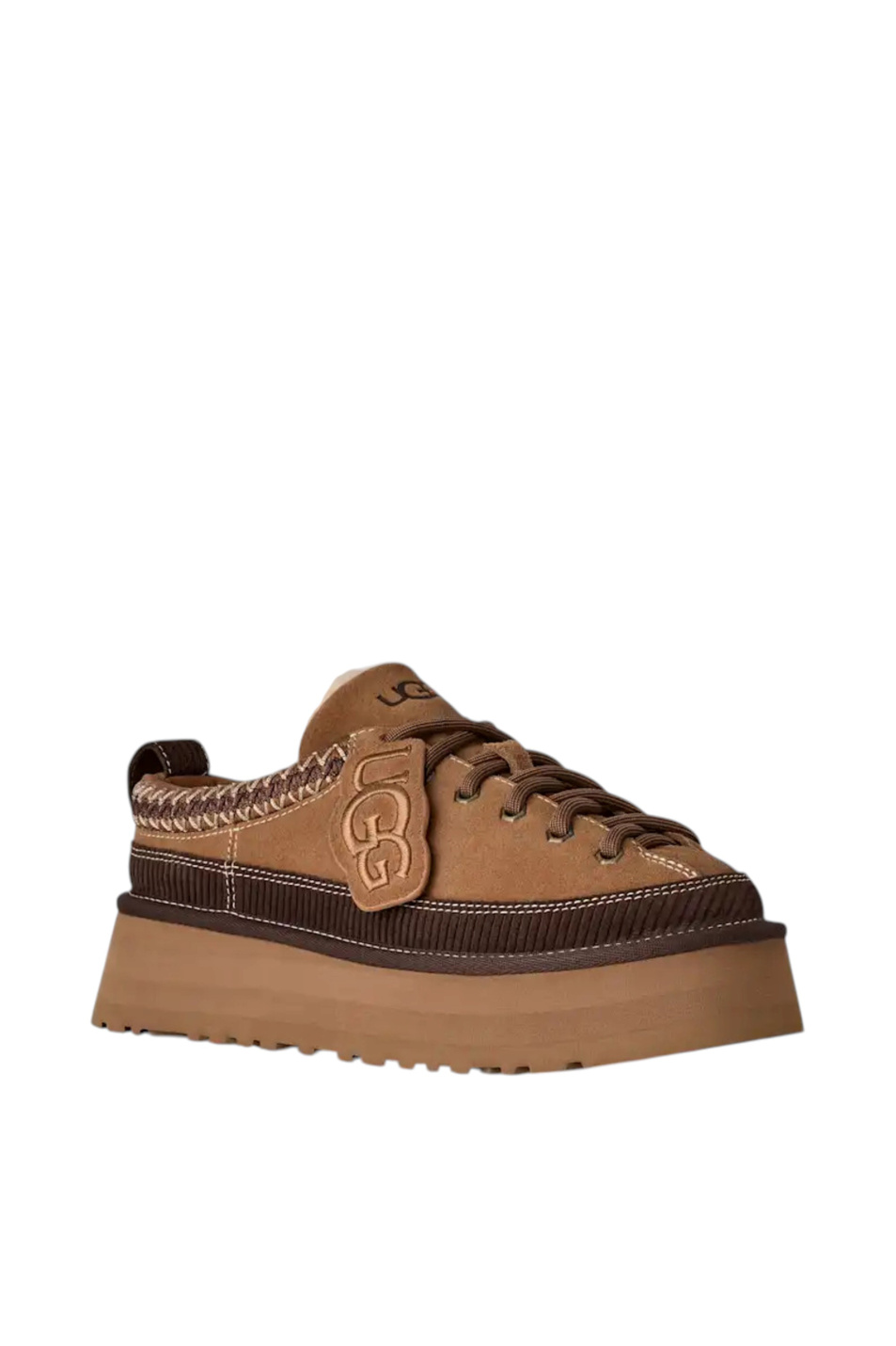 Женский UGG Угги HERITAGE LACE-UP из натуральной замши (цвет ), артикул 1180361 | Фото 2
