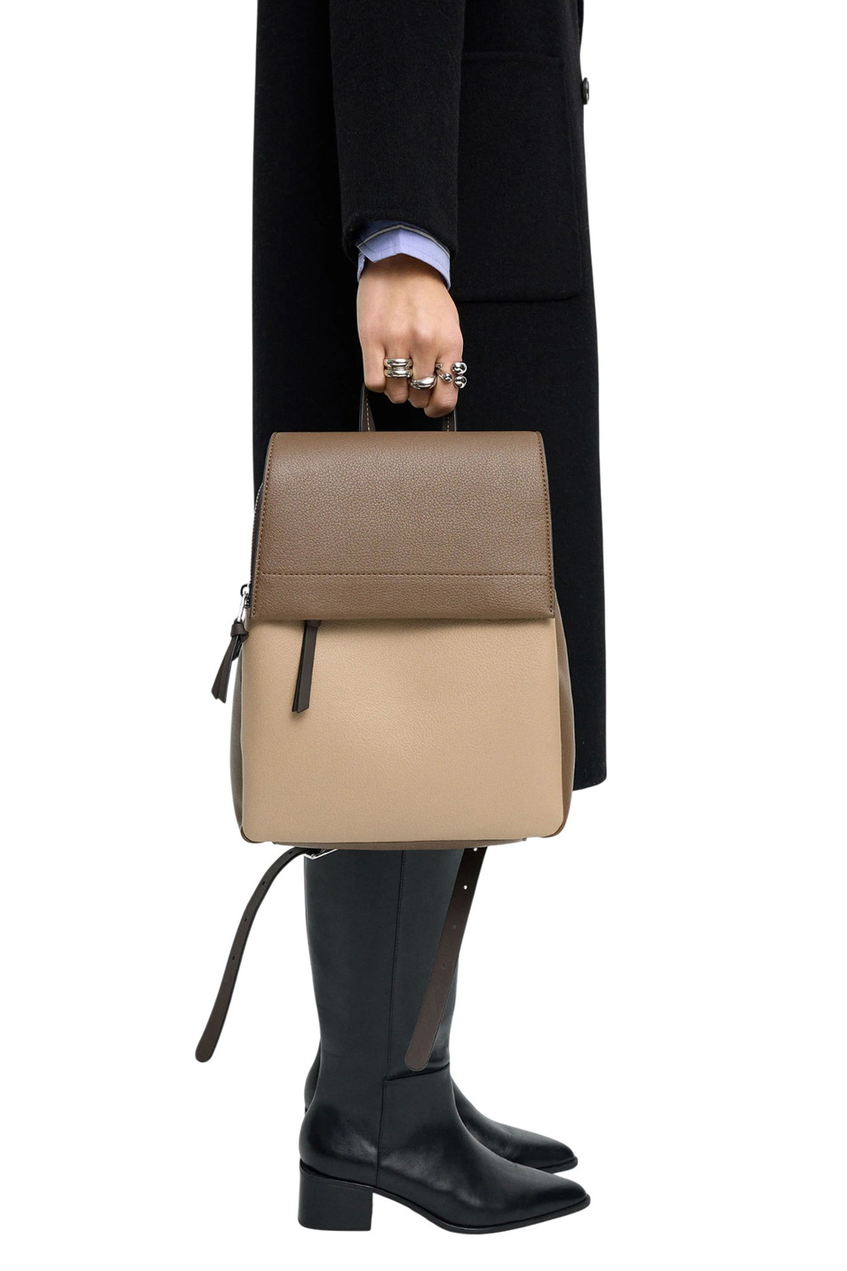 Женский Parfois Рюкзак с клапаном (цвет ), артикул 243456 | Фото 5