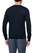 Мужской Zegna Джемпер из натуральной шерсти (цвет ), артикул UAM00-110-B09 | Фото 4