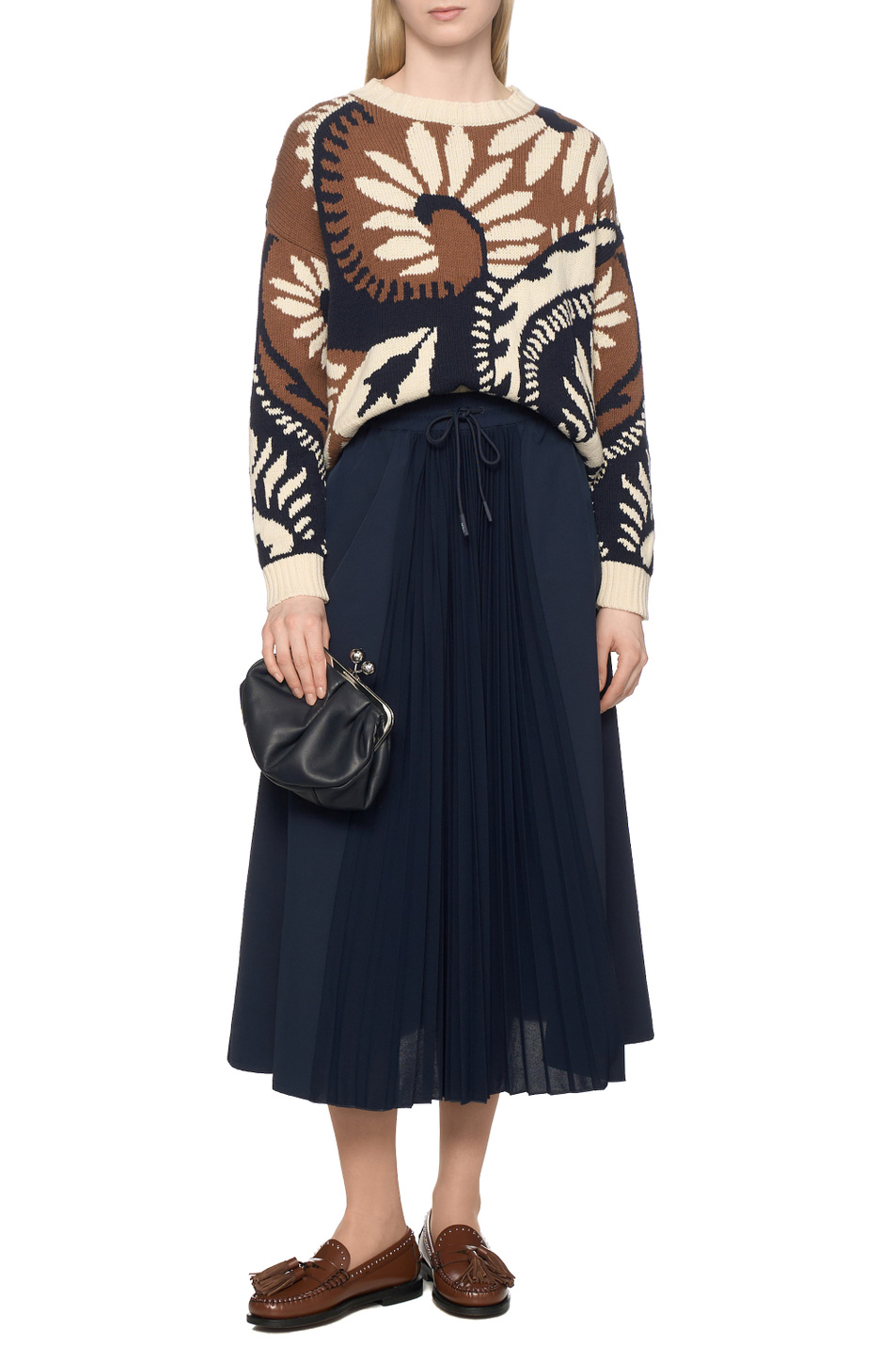 Женский Weekend Max Mara Джемпер CELEBRE с принтом (цвет ), артикул 2615361171 | Фото 3