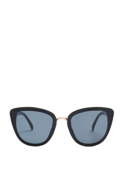 Солнцезащитные очки "кошачий глаз"|Основной цвет:Черный|Артикул:196759 | Фото 2