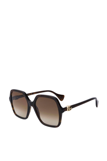 Солнцезащитные очки Gucci GG1072S|Основной цвет:Коричневый|Артикул:GG1072S | Фото 1