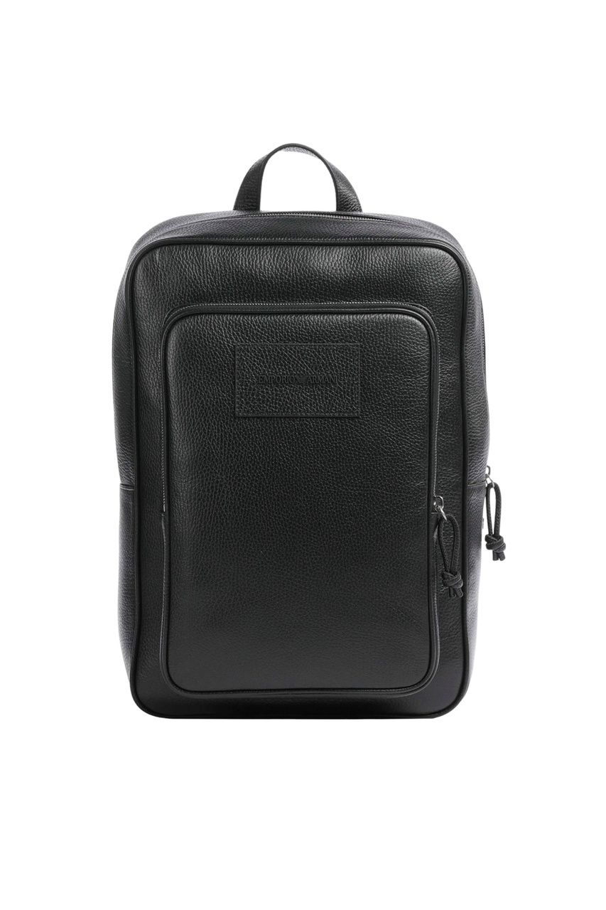 Рюкзак из натуральной кожи|Основной цвет:Черный|Артикул:Y4O437-Y068E | Фото 1