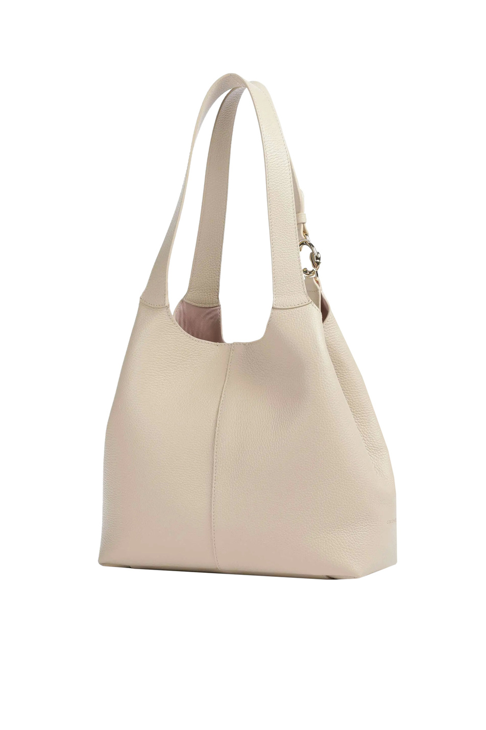 Сумка C-EASY из натуральной кожи|Основной цвет:Бежевый Женский Coccinelle Сумка C-EASY из натуральной кожи (цвет ), артикул E1SHA110201 | Фото 3